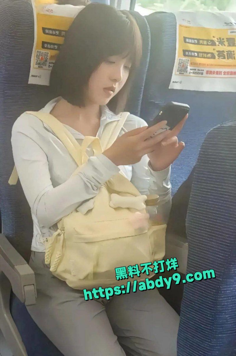 高铁短发女孩1