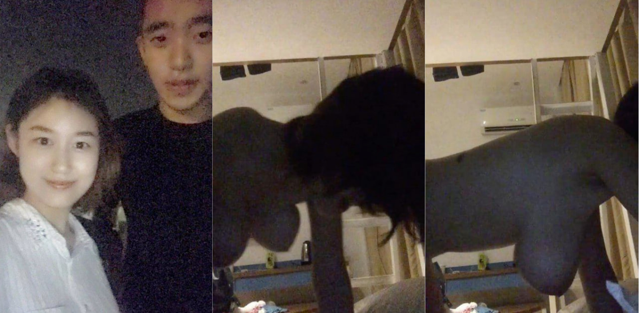 百度云泄露看似文静的女主私底下却是一条性爱非常狂野的G罩杯女主！
