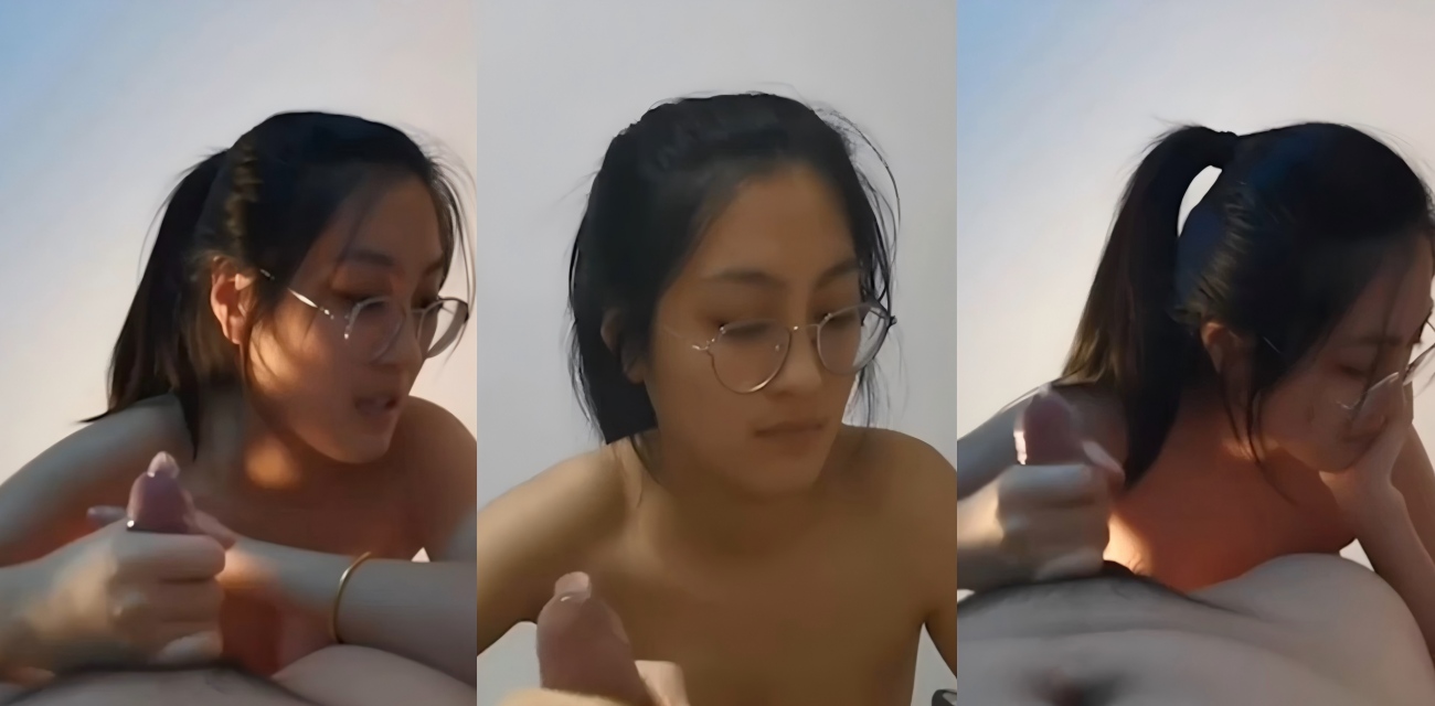 湖南大学眼镜妹刘佳语私房视频流出 追剧撸管被后入 屁股啪啪响 清纯人设全崩