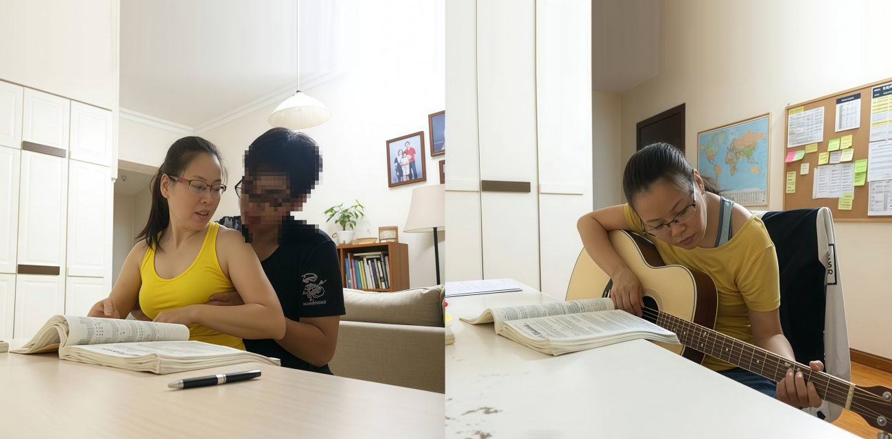 老瓜新吃 经典回顾 黄衣少妇学吉他 被老师逐步攻略 欲拒还迎扶椅后入