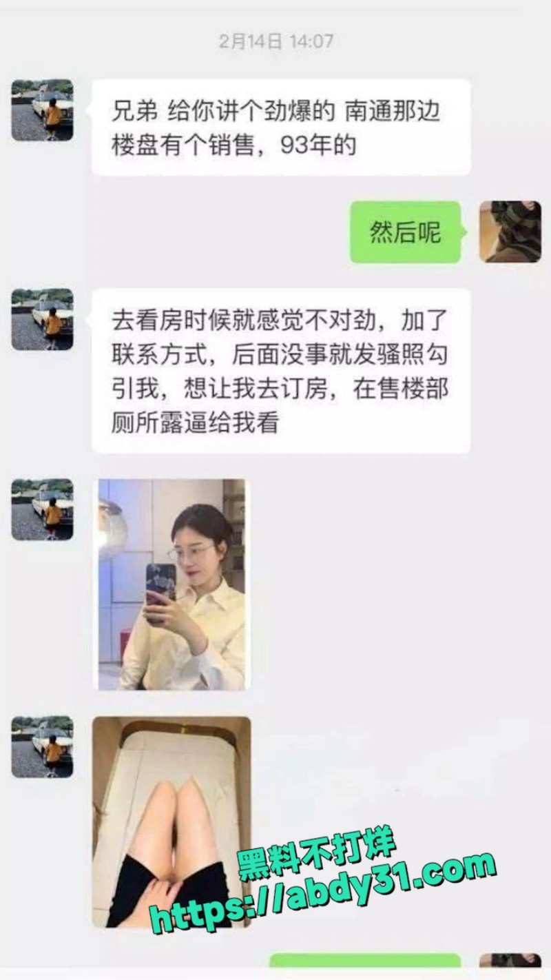 南通楼盘女销售 5