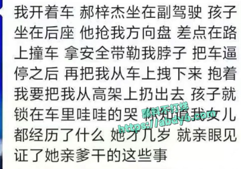 民族歌手乌兰图雅出轨贝斯手郝梓杰 1