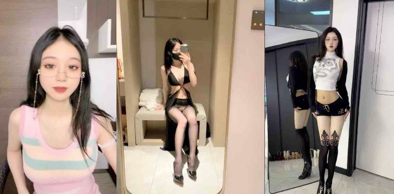 抖音小美女【饭饭】下海了，身材颜值让人惊艳