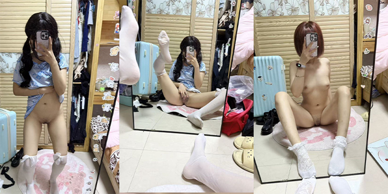 可爱嫩们在家真空黑丝 眨眼吐舌童颜美乳晃荡 年轻就是嫩 公主切超可爱