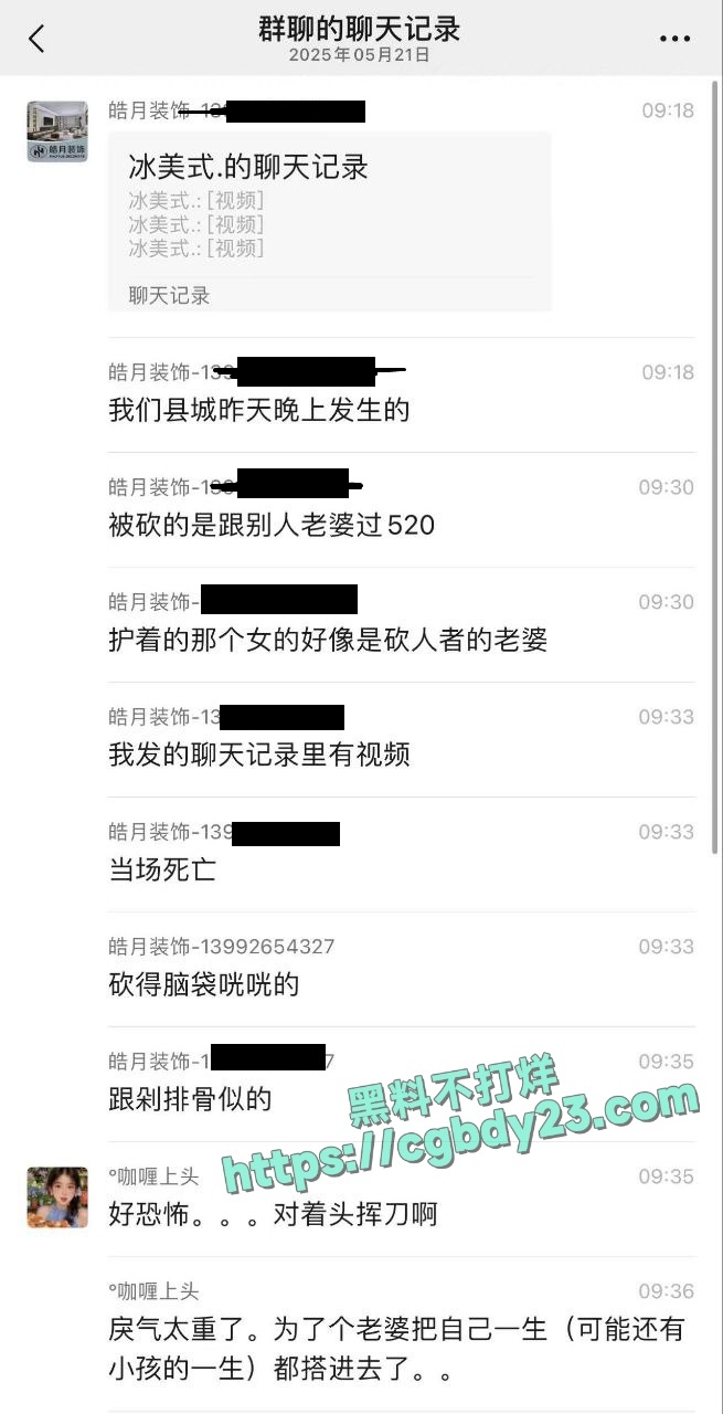 固城为情所困砍人事件2