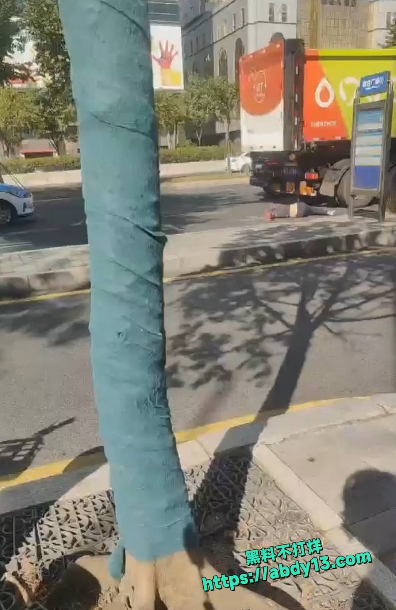 街头公交站突发恐怖惨剧1