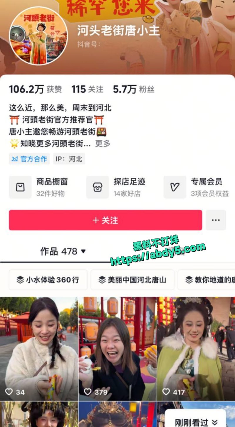 河北唐山河头老街探花艺术团乱象15