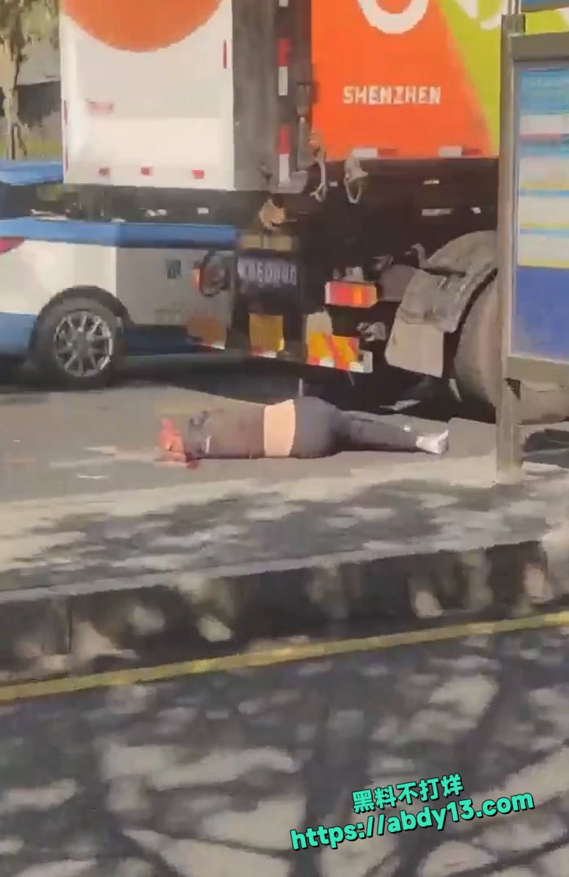 街头公交站突发恐怖惨剧2