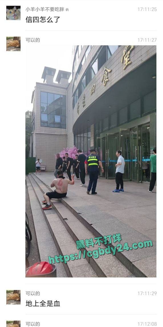 武汉大学食堂无差别砍人1