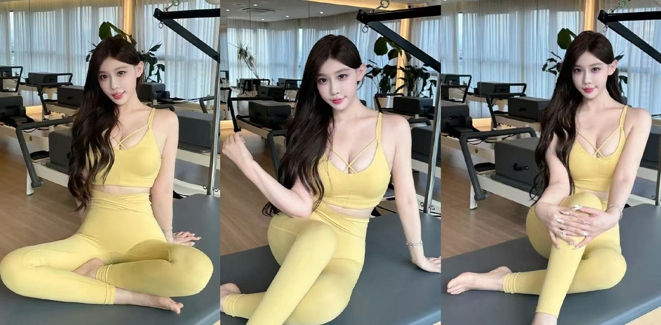 抖音健身博主小弱肌 极品少妇 蜜桃翘臀太诱人了 看一眼就上头