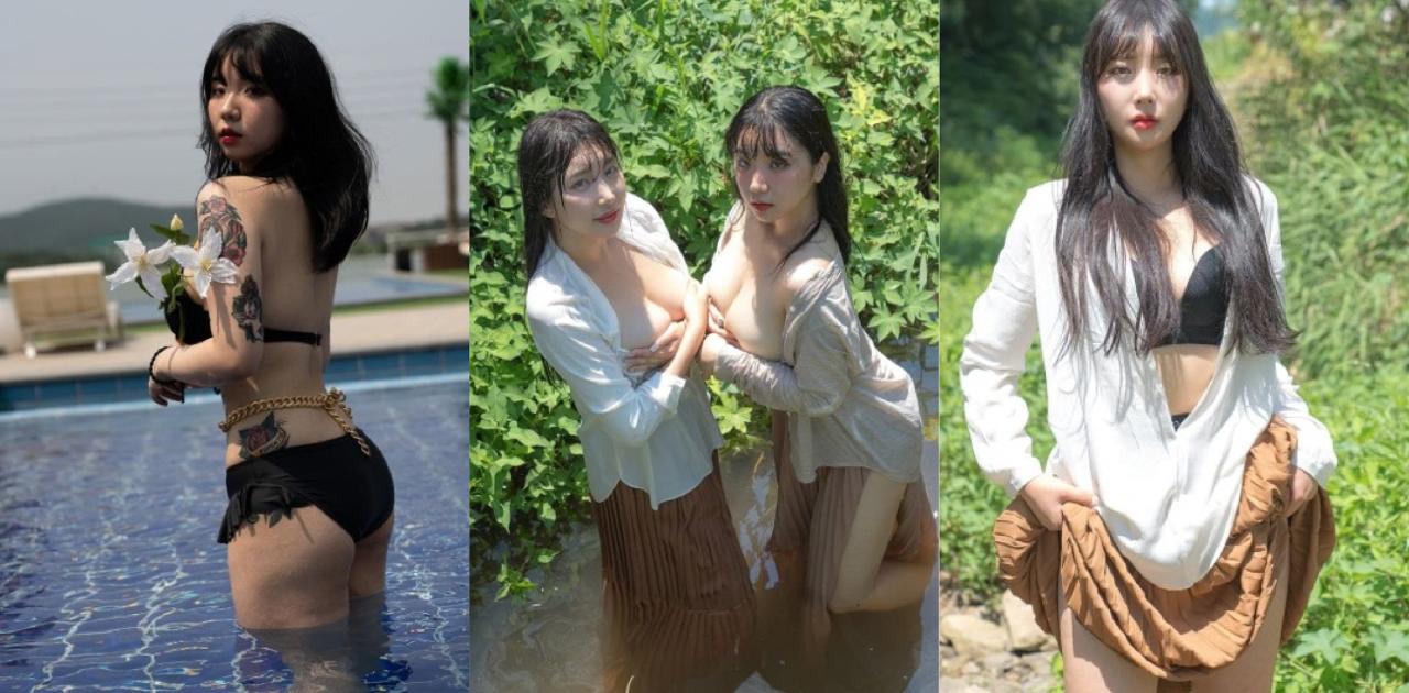 韩国Fantrie巨乳网红 Echih 盯射天花板 丰乳肥臀微胖女神蔑视眼神挑逗 肉感身材火辣撩人
