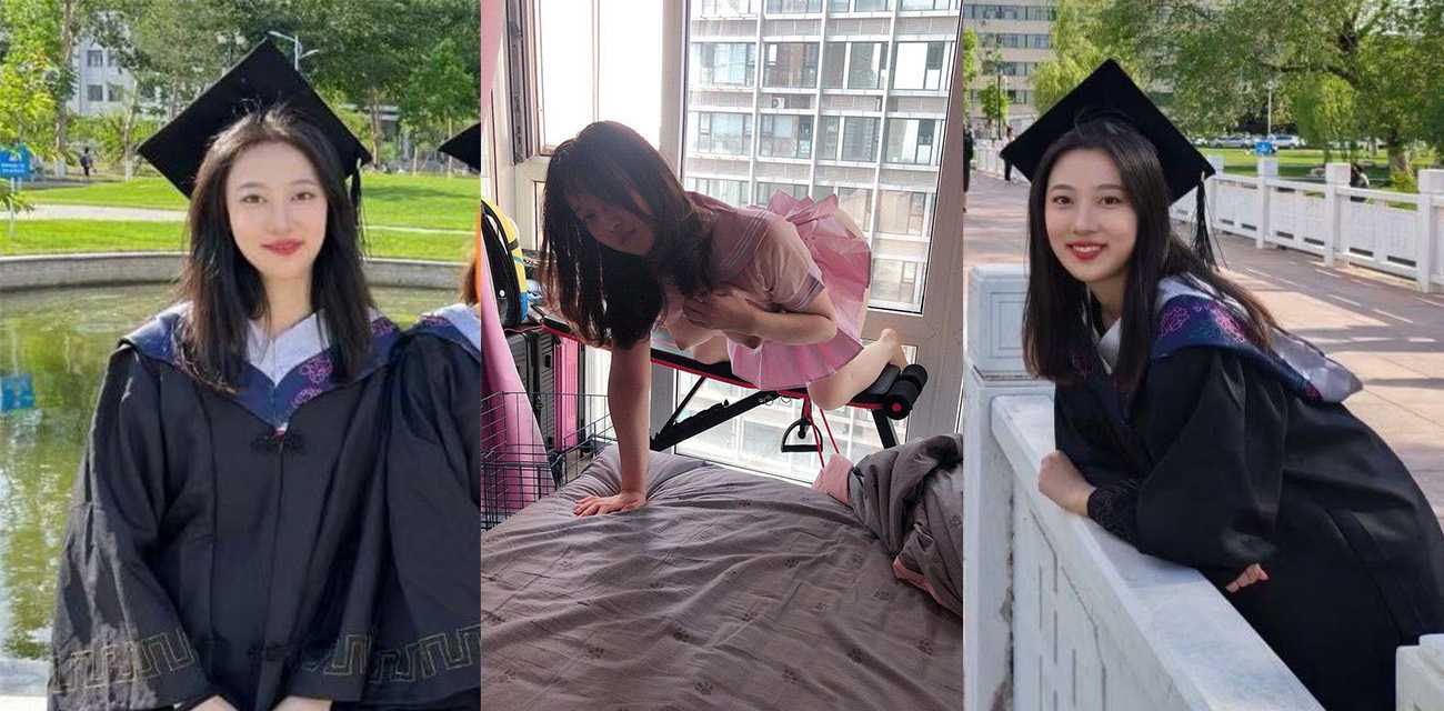 留学生淫乱私生活揭秘！英国杜伦大学富家女李颖不雅视频 清纯女神在国外秒变淫荡母狗