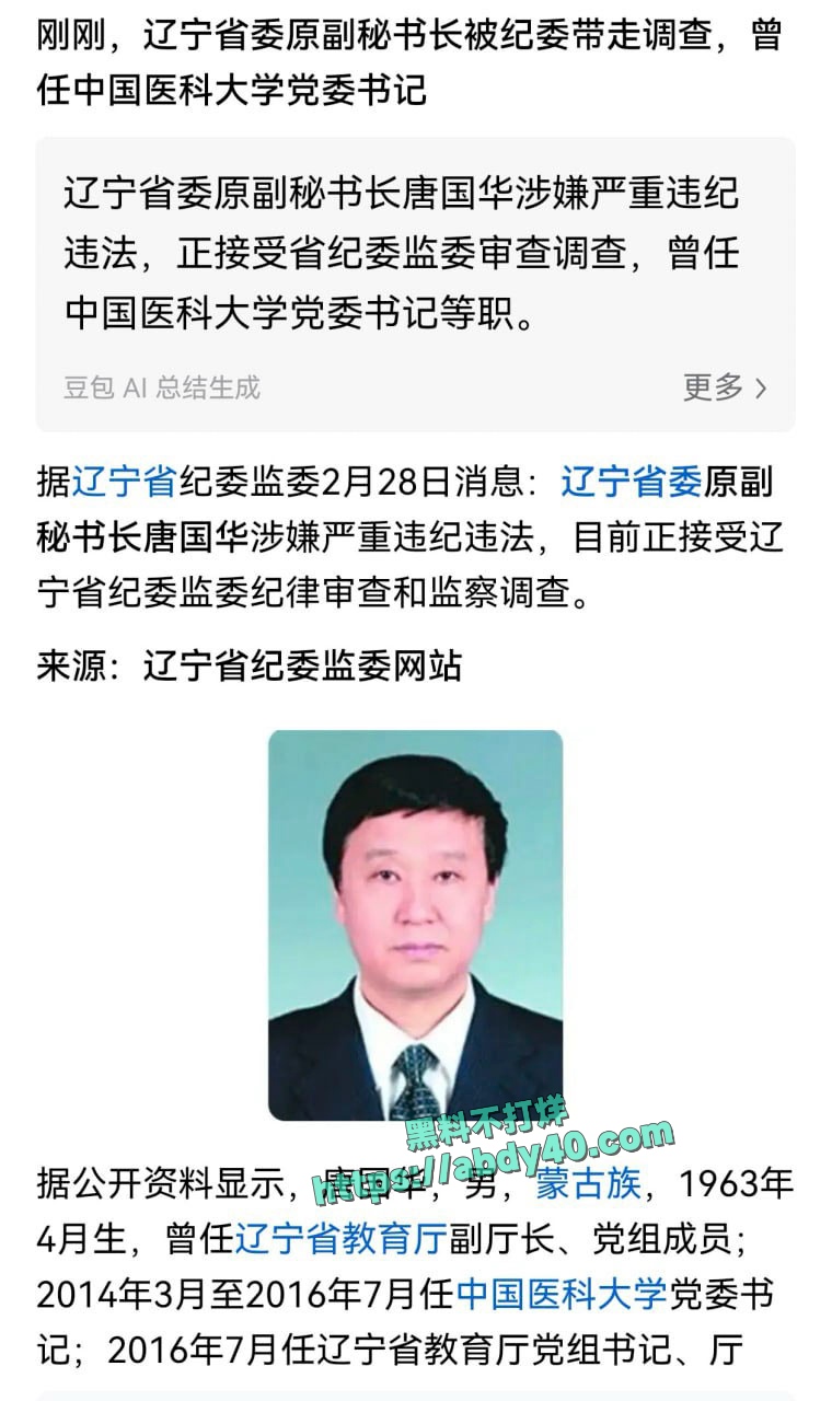 唐国华大幂幂什么关系 3