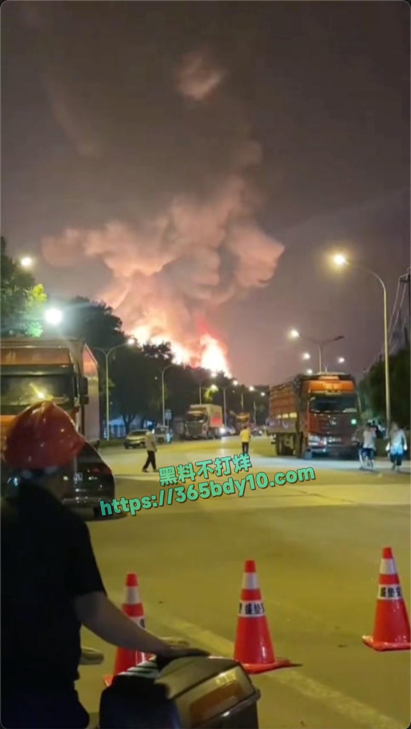 宁波五乡一厂突发火灾9