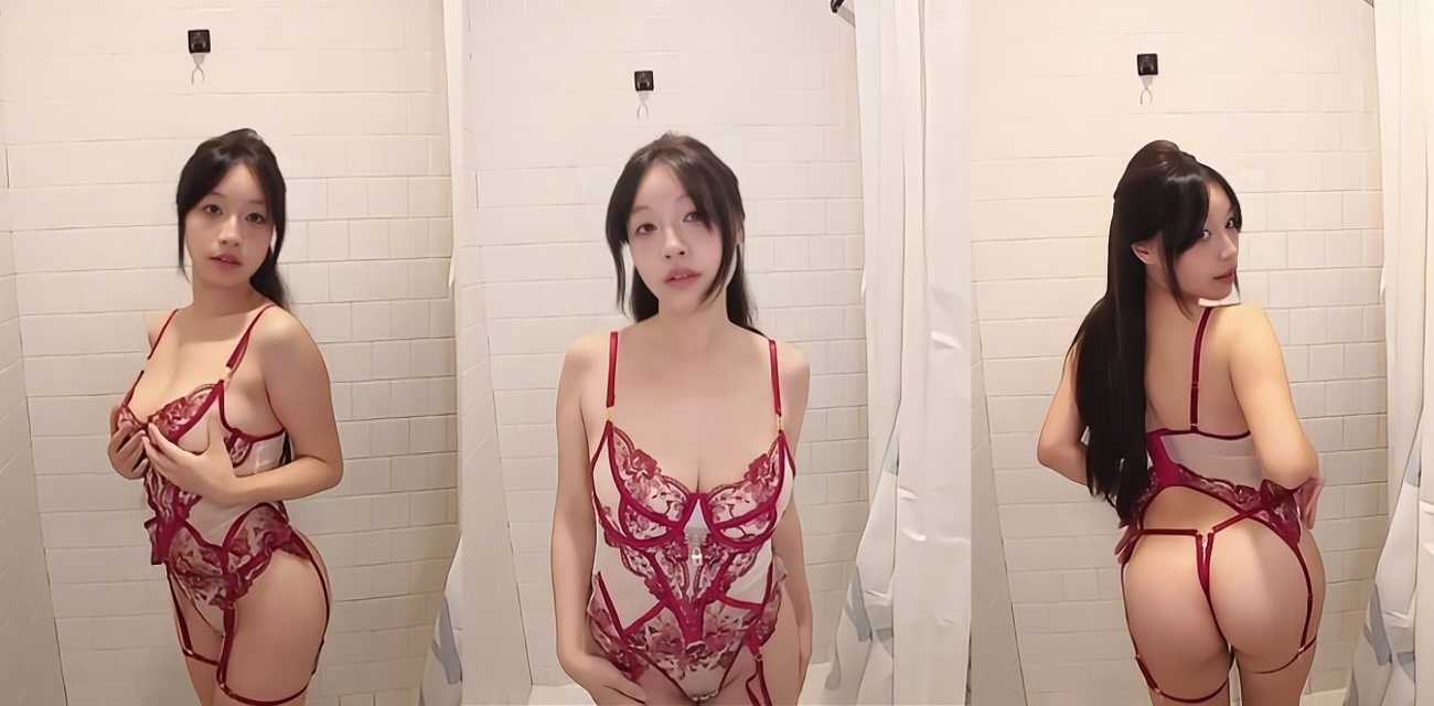 台湾顶级福利姬苏畅 身着红白蕾丝情趣内衣 包皮都要给你嗦掉了