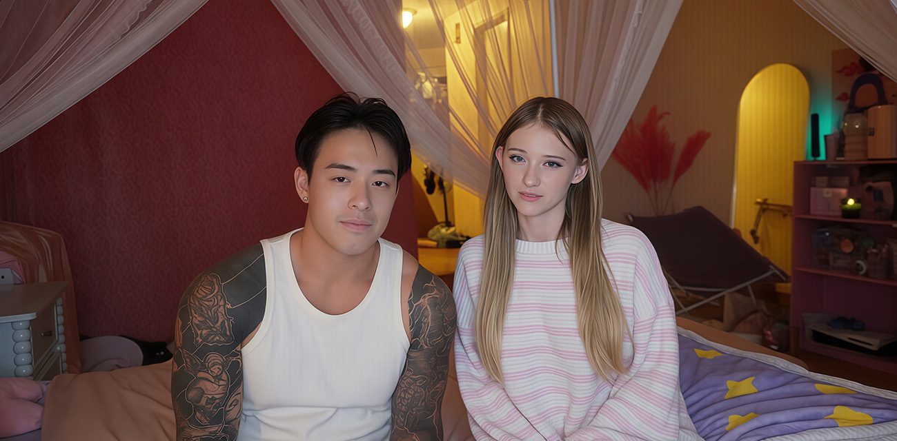 抖音网红melody marks官宣恋情 被网友发现P站名媛 男友还是AV演员 俩人合作资源流出