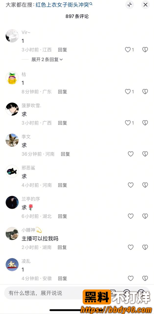 红色上衣女子打架 3