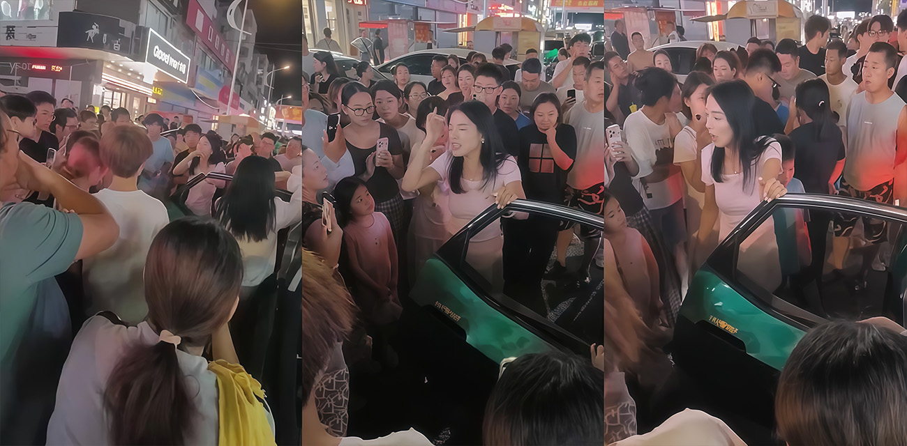 山西原配抓小三事件 现场群众无数 看来大家都喜欢凑热闹啊