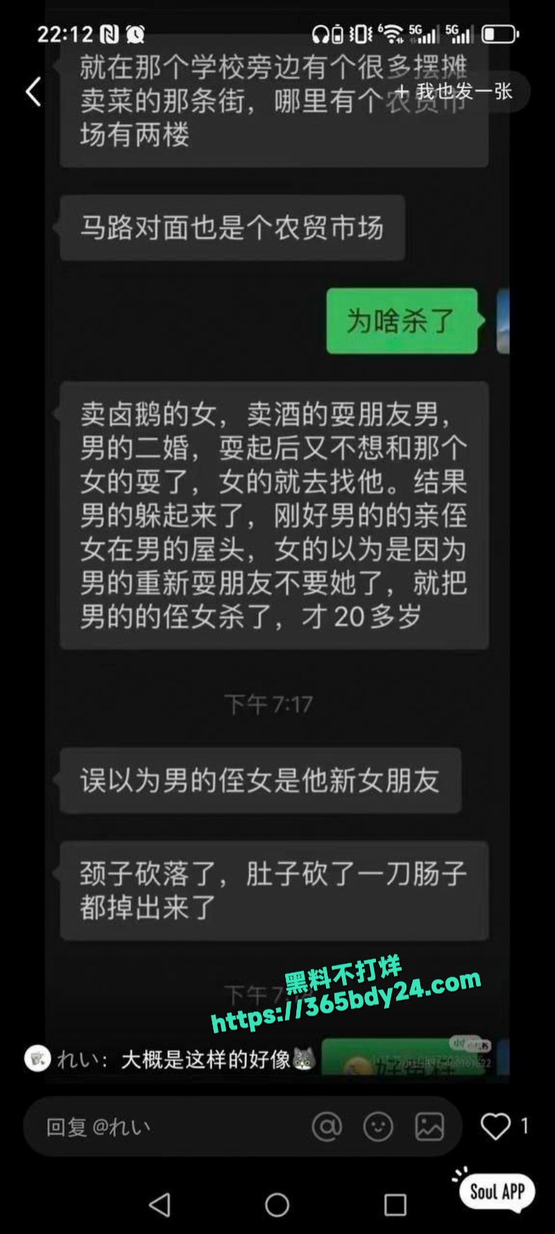 重庆女子因爱生恨错砍男人侄女 1