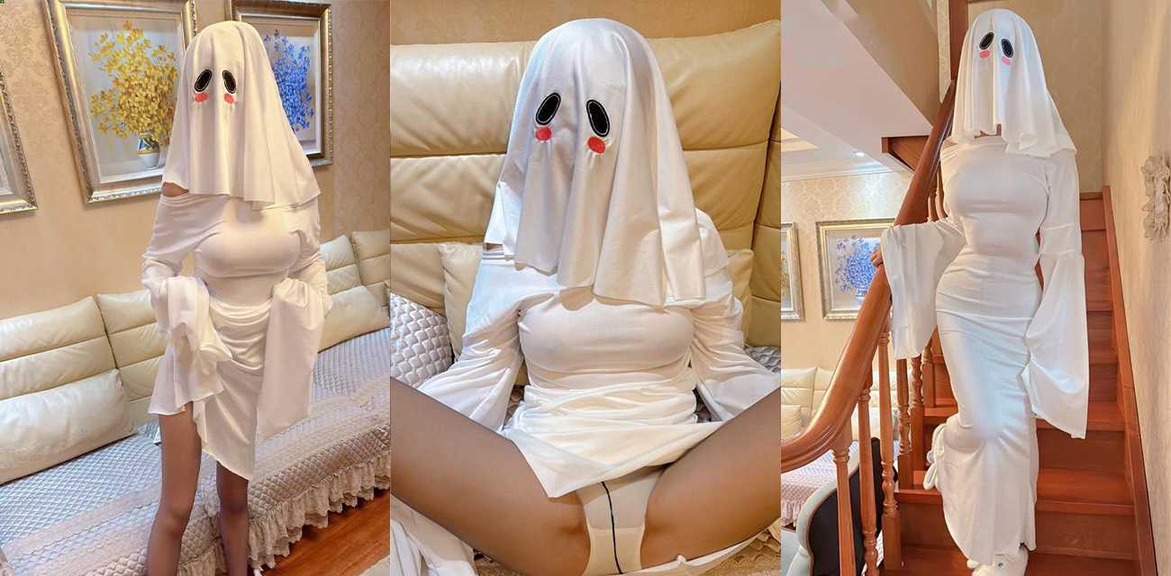 万圣夜老婆扮演幽灵娘寻求大屌单男主动求操 大长腿丝袜巨乳肥臀真让人欲罢不能