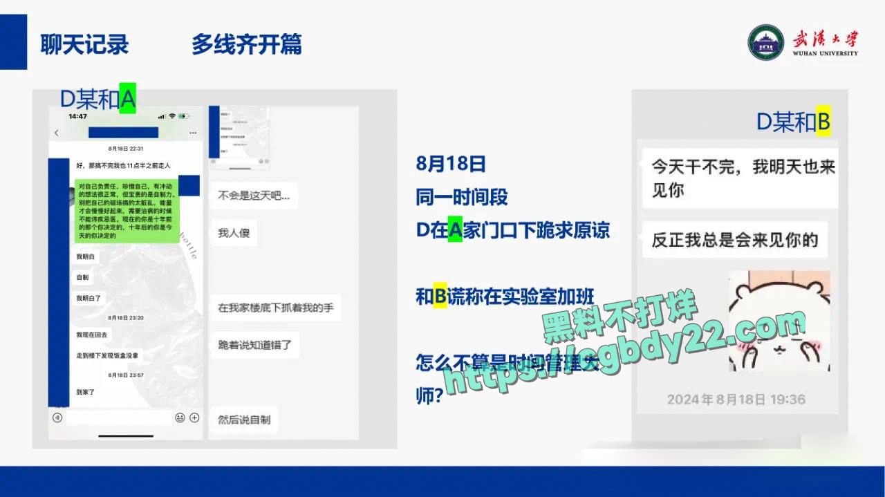 武汉大学副教授段磊出轨多名学生15