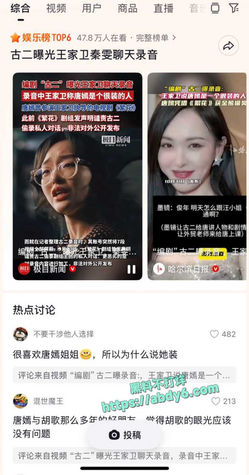 中国影视编剧古二爆王家卫秦雯录音 1