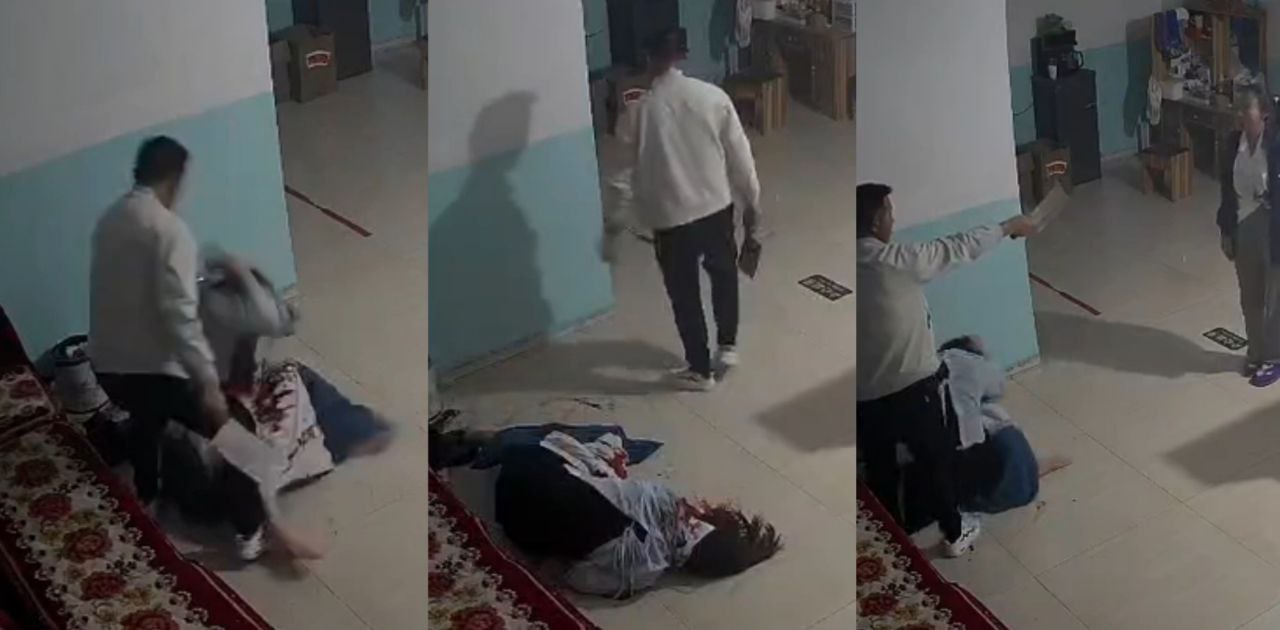 血腥慎入! 男子跟老婆发生口角 直接提刀砍死对方 冲动不可取 欺负女人算什么本事