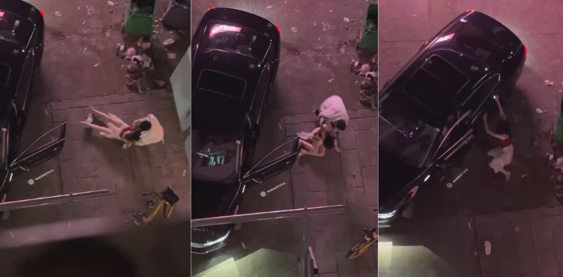 迈腾男友被女友绿帽出轨 前脚出门女友即刻带领他人回家睡觉 可惜纸包不住火被男友抓到现行！