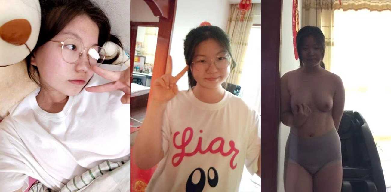 合肥三中清纯学生妹 王雅萱 笔记本裸体视频泄露 饱满奶子使劲揉捏