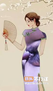 抖音旗袍万福图24