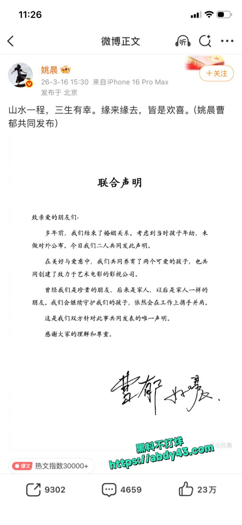 知名演员 姚晨 11