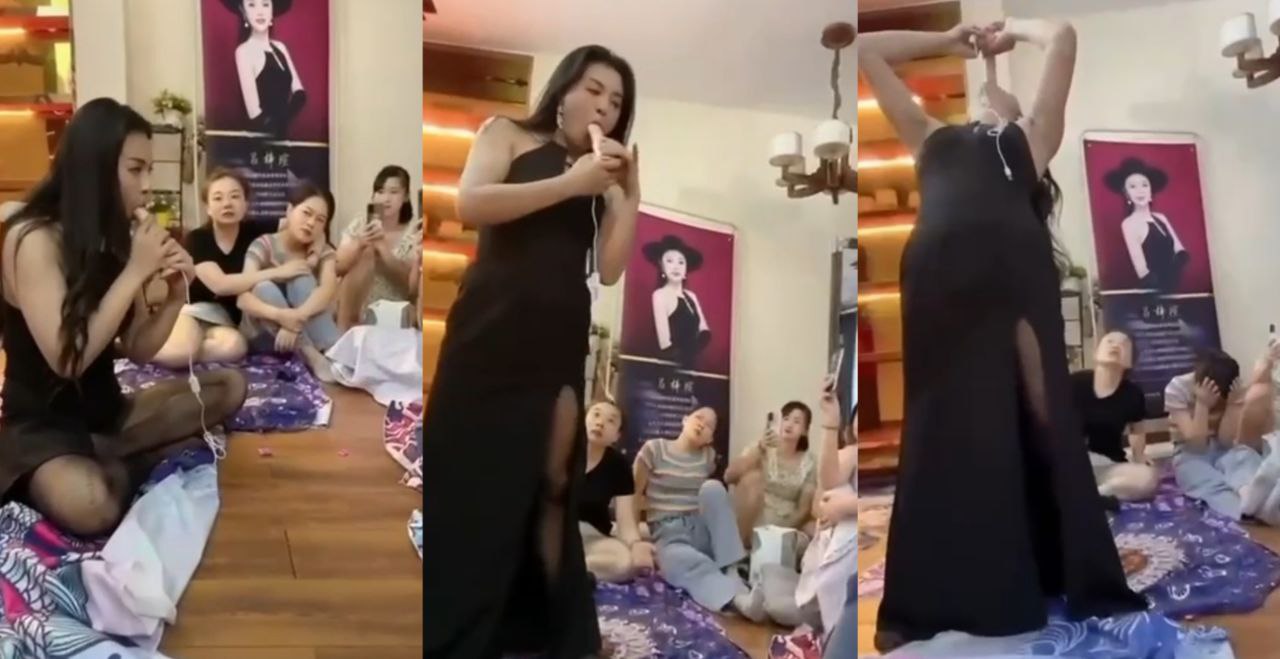 会所头牌技师 真人口交 深喉教学 毕生经验传授给现场众多美少妇