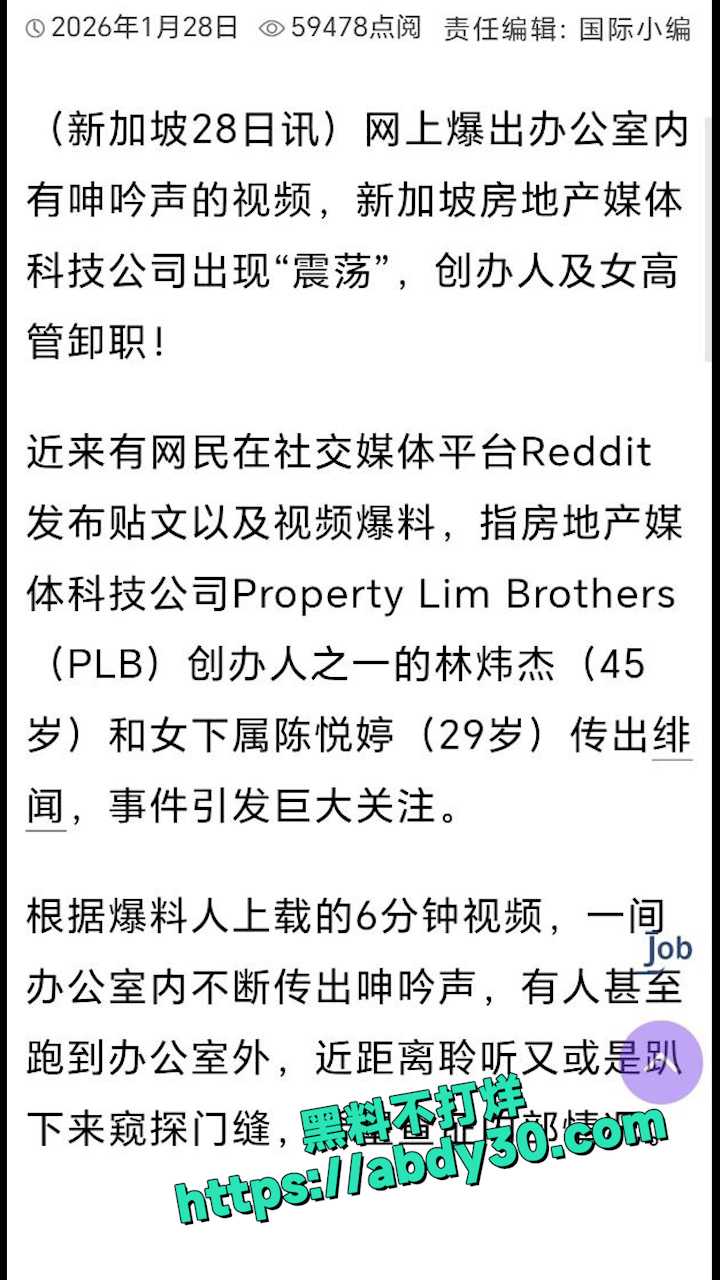 新加坡最新大瓜 18