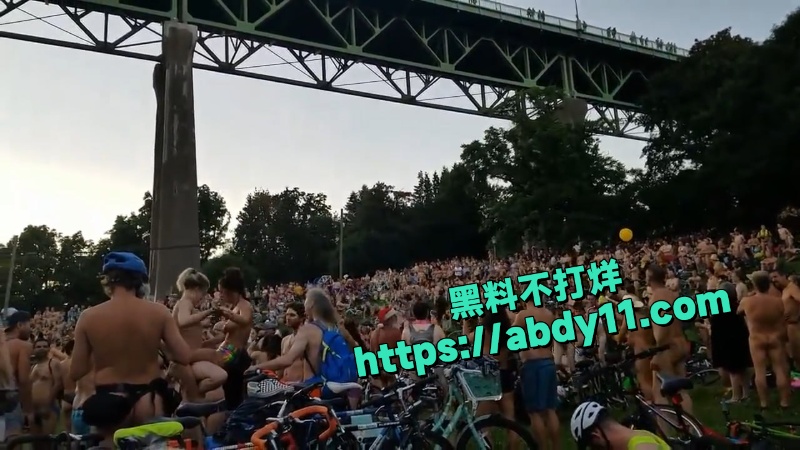 美国波特兰世界裸体自行车比赛 1