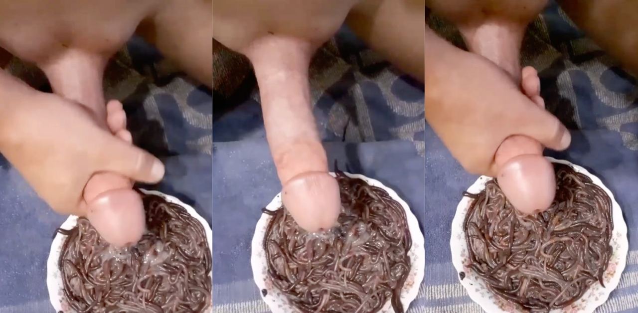 高蛋白早餐，蚯蚓 +精液