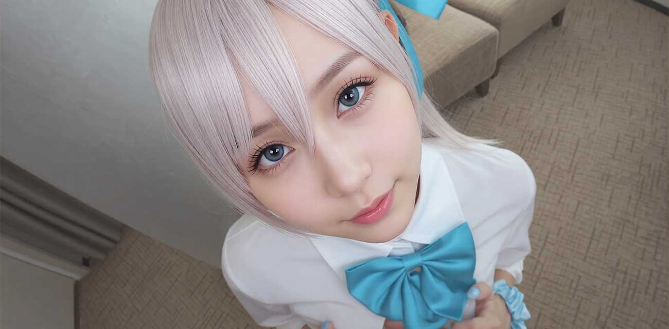蔚蓝档案明日奈角色cosplay付费主题流出 白嫩巨乳真是夯爆了
