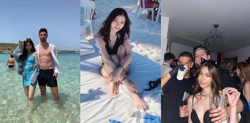 曝光留学国外的反差婊女友出轨偷情 撅着屁股给白人又吸又舔口交的样子好淫荡