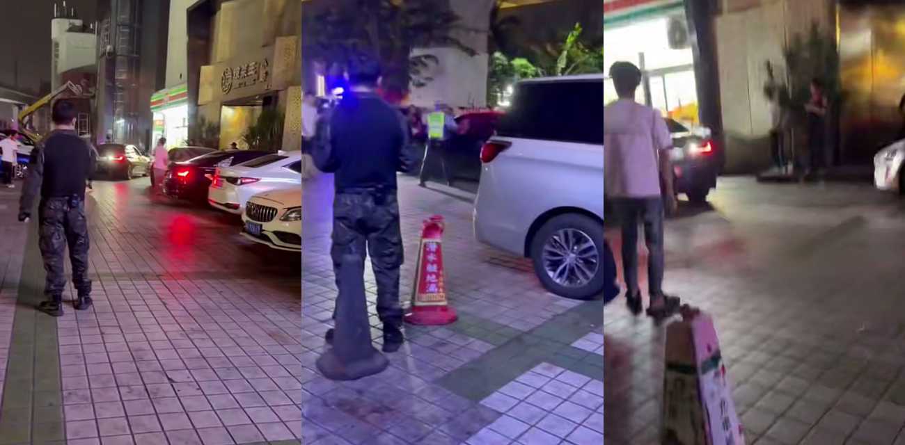 海口停车场突发冲撞事件男子驾车撞向行人警方破窗控制现场引发关注