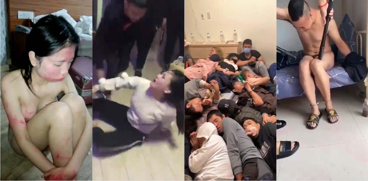 真实 缅北 电诈 绑架 被暴打 电击 电疗 锤手指 等18V大合集
