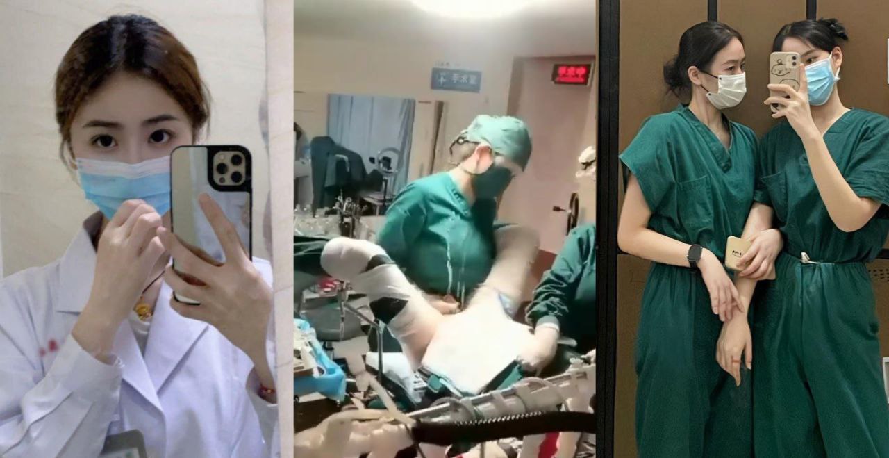 女医生护士服务病人合集 穿着制服样子真的是代入感拉满 肉棒要被爽上天了啊