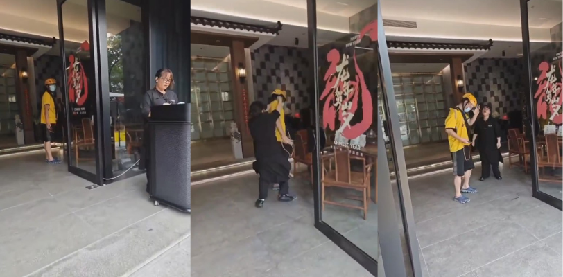 小仙女破防瞬间 外卖小哥一句肥头大耳 瞬间干破小仙女的防御 当场变成疯狗