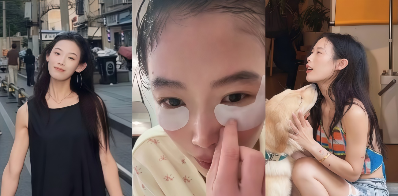 抖音网红一次米直播露奶讨好榜一大哥 自慰私密视频意外流出