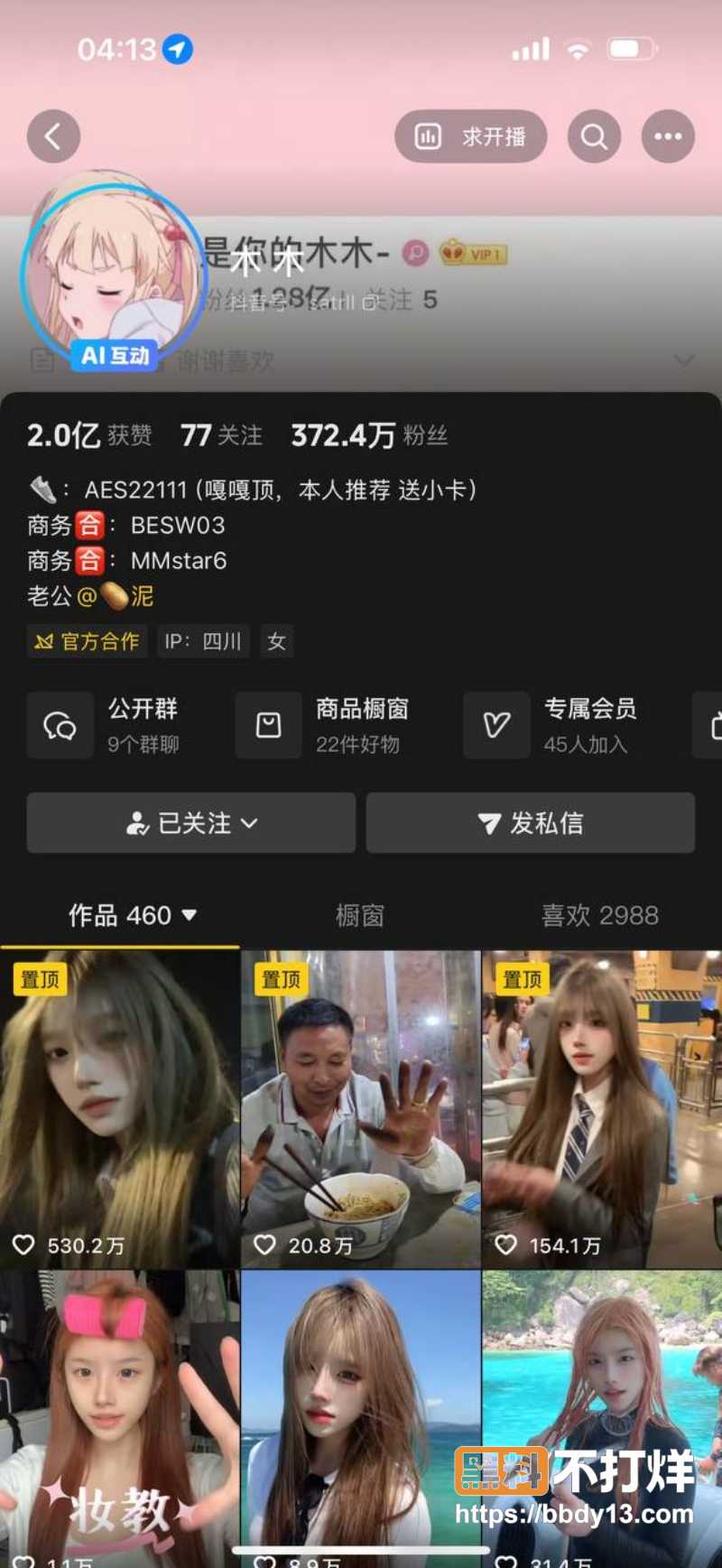 网红木木 13