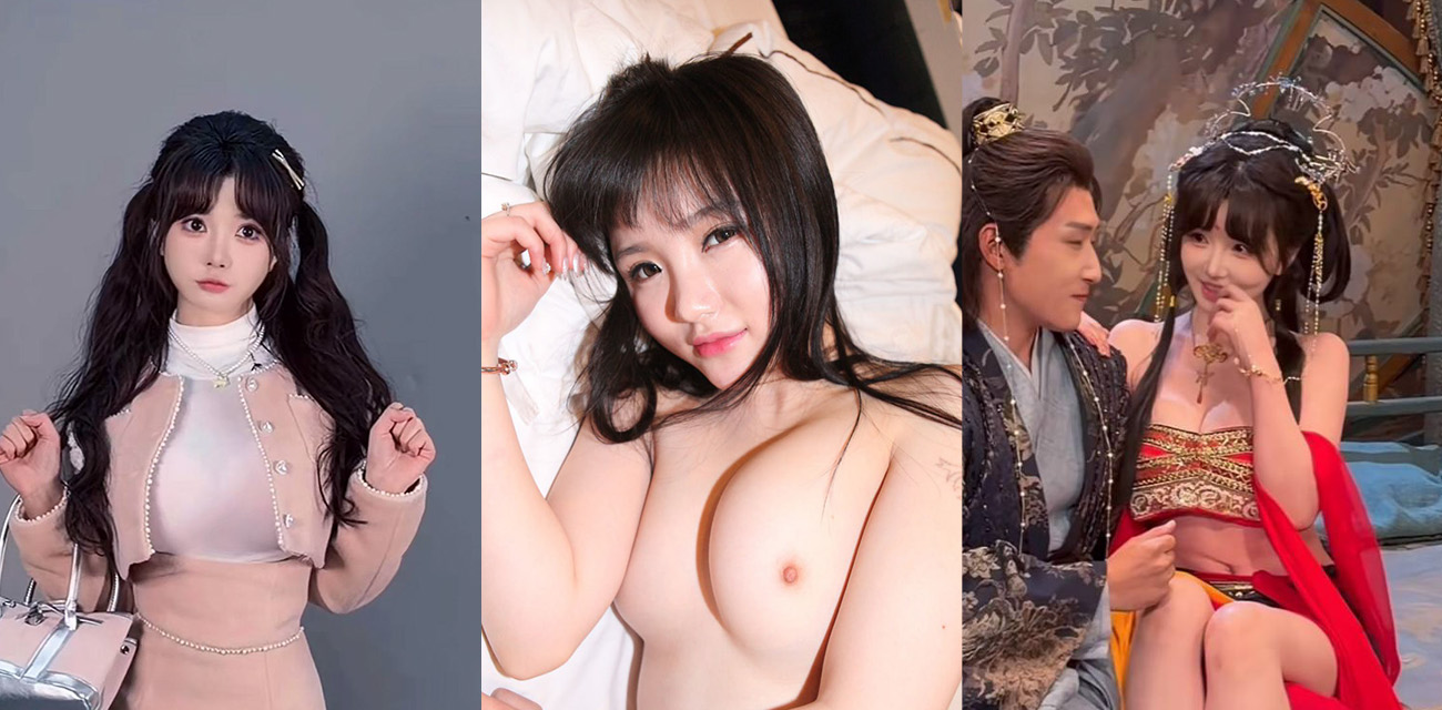 抖音百万网红糯美子成功转型短剧 想不到早期不雅视频被扒 怼着镜头掰穴自慰