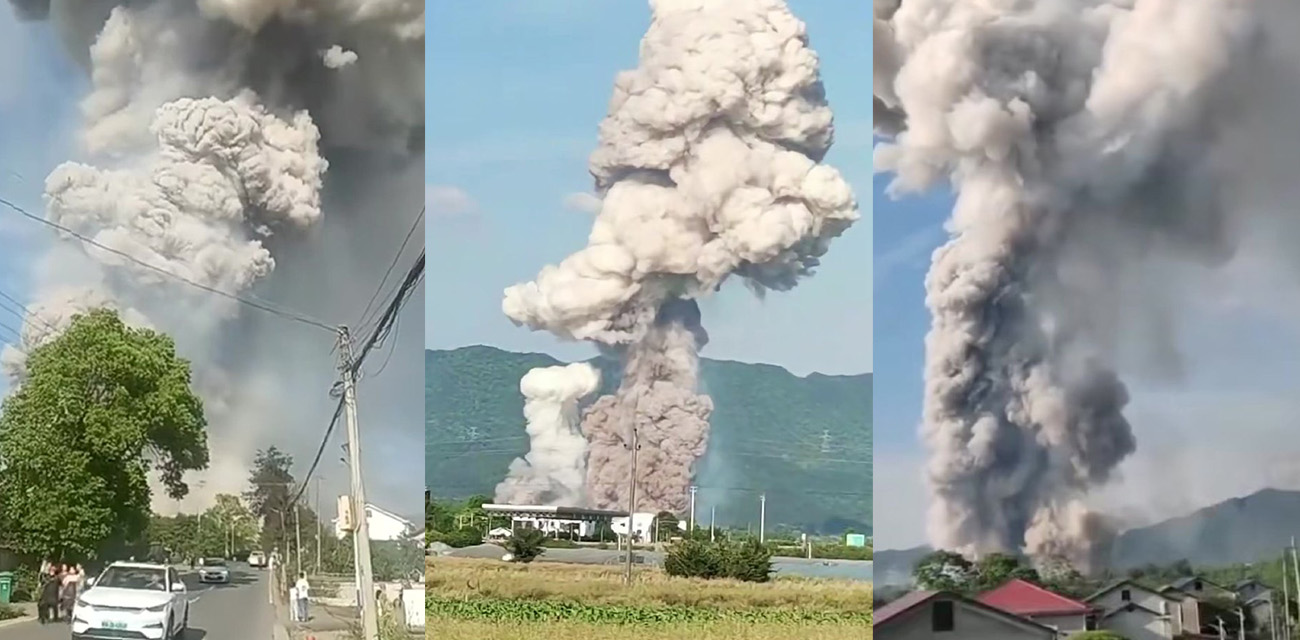 湖南浏阳烟花厂爆炸 3死25伤 华盛公司车间16时43分爆炸 现场救援仍在进行