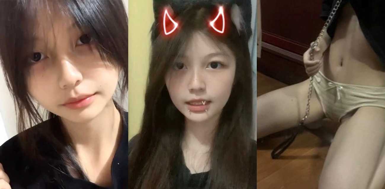 唇钉清纯小太妹被金主调教成一只淫荡小母狗 狗链狗骨头轮番使用 自慰棒插得嗷嗷直叫