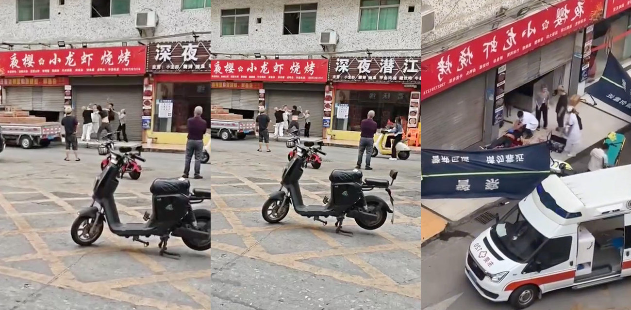 洛阳烧烤摊持刀杀人事件曝光 一人被三人群殴还反杀一人 现场血流一地