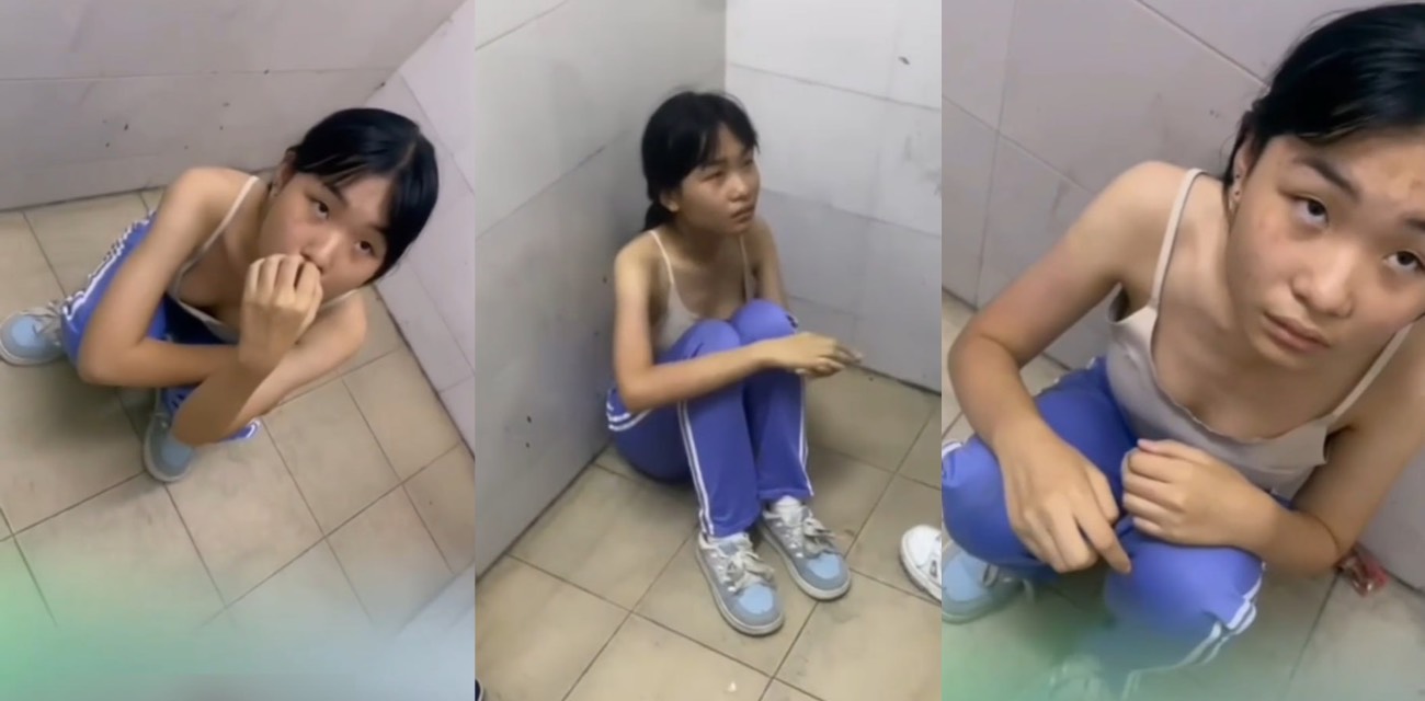 江西某高中女厕所霸凌事件 处女高中生遭校外陪酒女爆打 拳脚膝顶扯发踩脸污言羞辱三分钟残暴哭喊录像狂笑