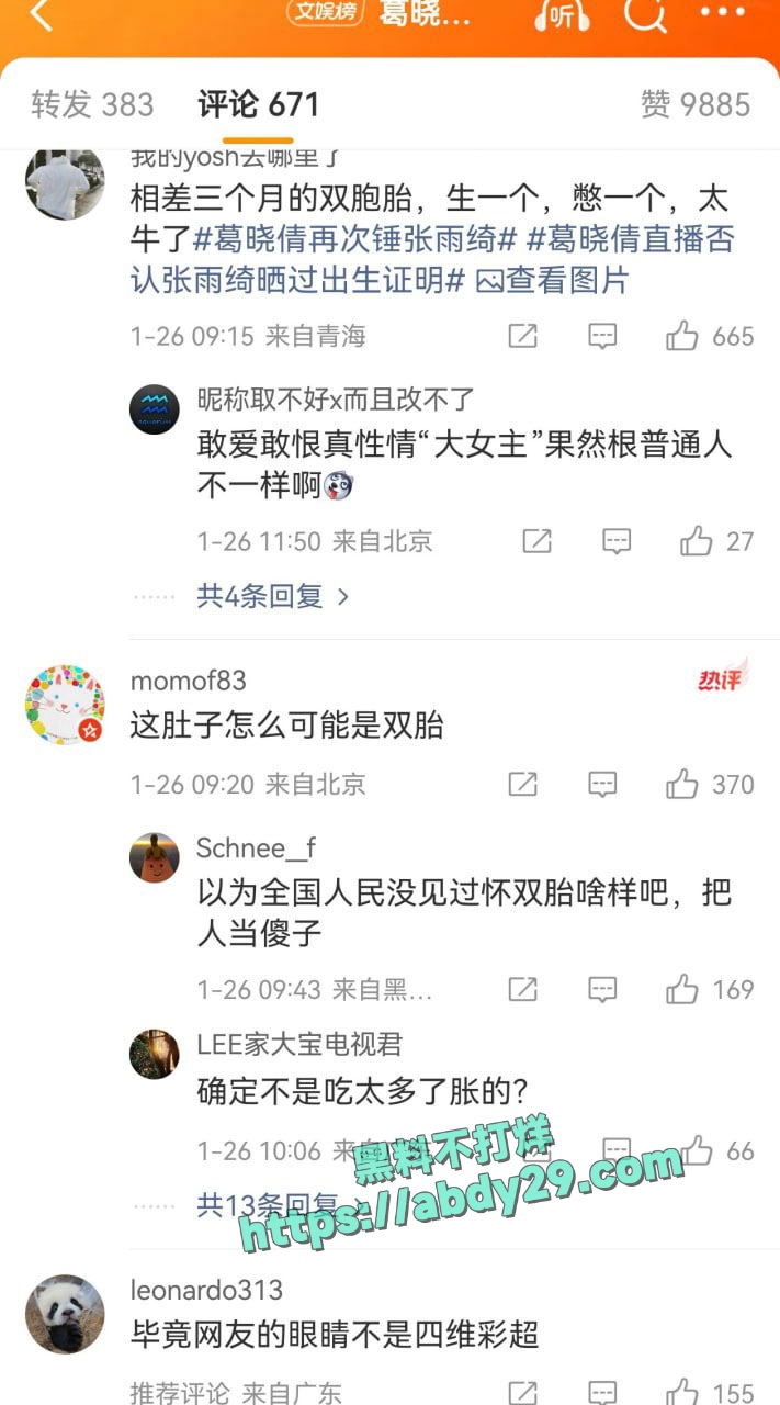 张雨绮被袁巴元前妻实锤代孕 22