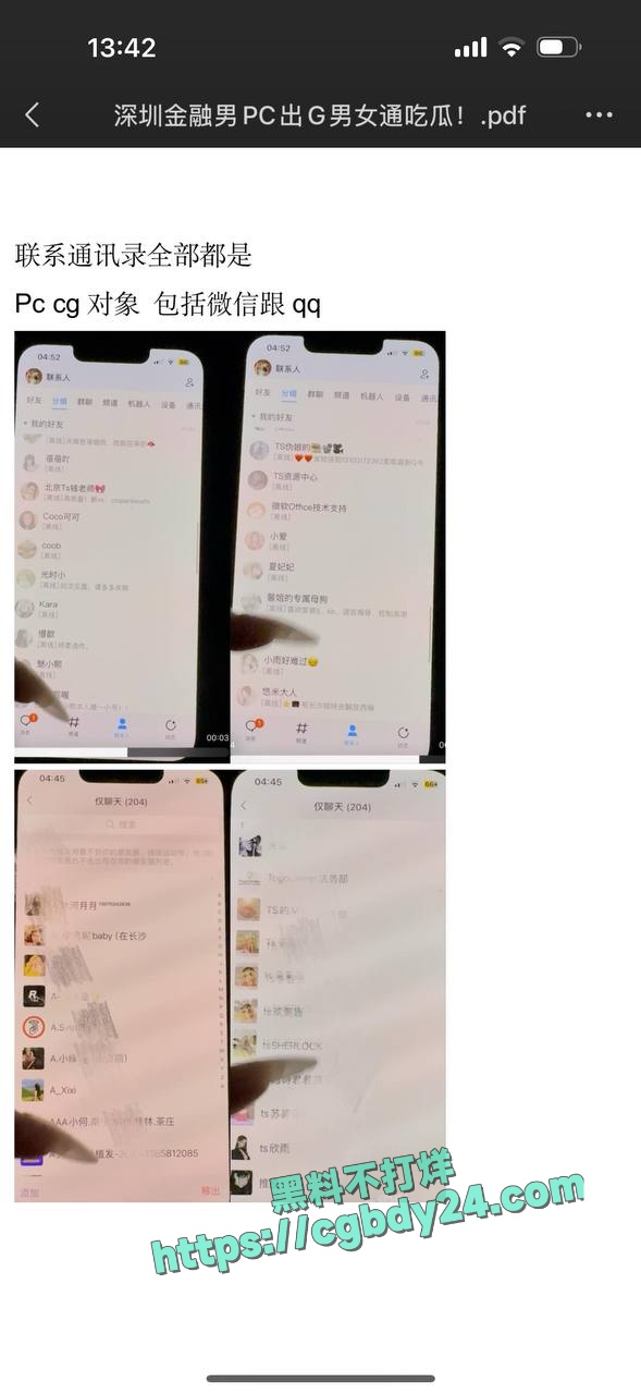 深圳金融男PC出G男女通吃瓜1